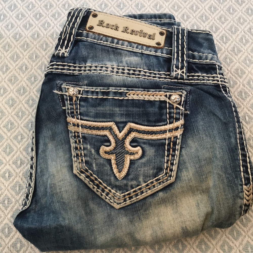 Rock Revival Jacklyn Straight Stretch Jean